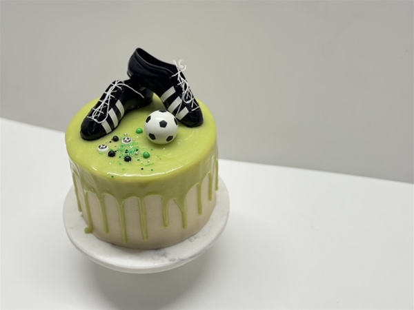 Voetbalschoen taart 12p