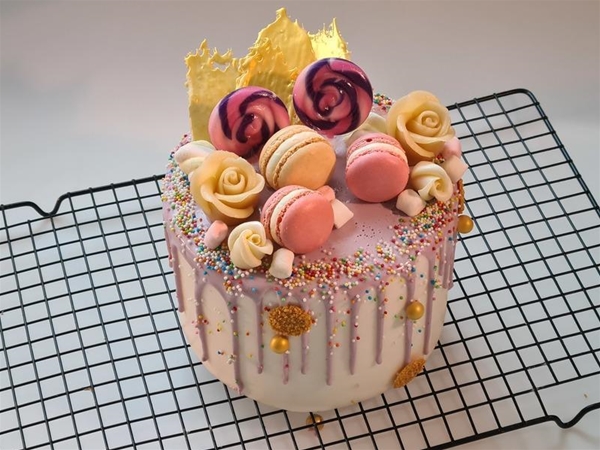 Purple-Goldtaart 12p